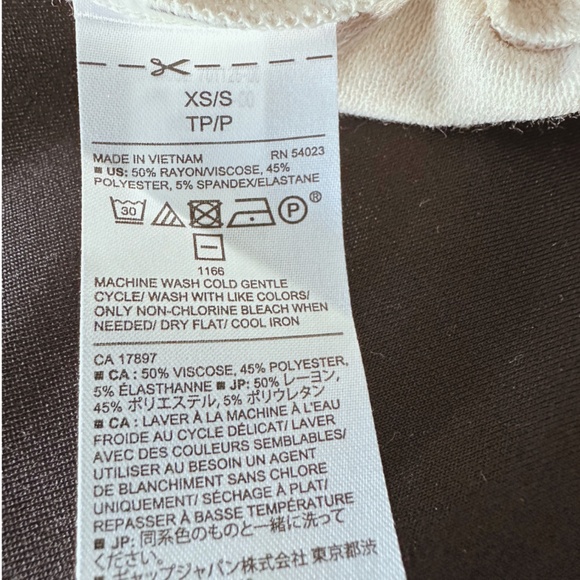 Fall Pullover Sweater Loungewear Sz XS/S Cowl Neck Dolman Sleeve Top Beige - Picture 7 of 7